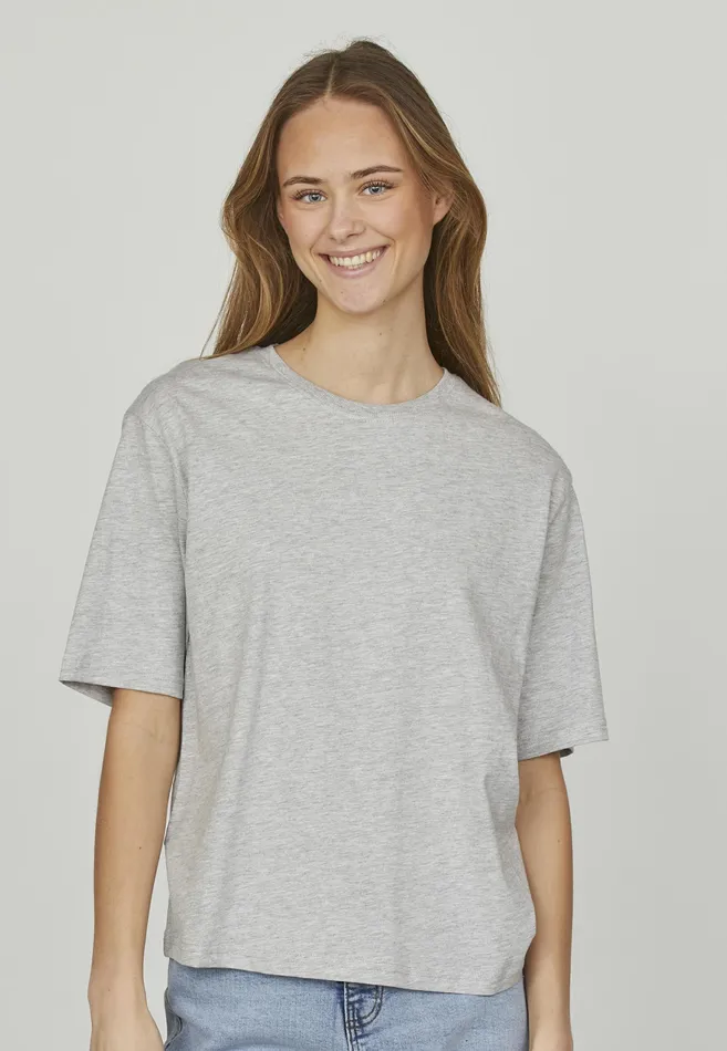 Women Sisters Point Tshirts HEDALOOSESS1 L Grey Mel
