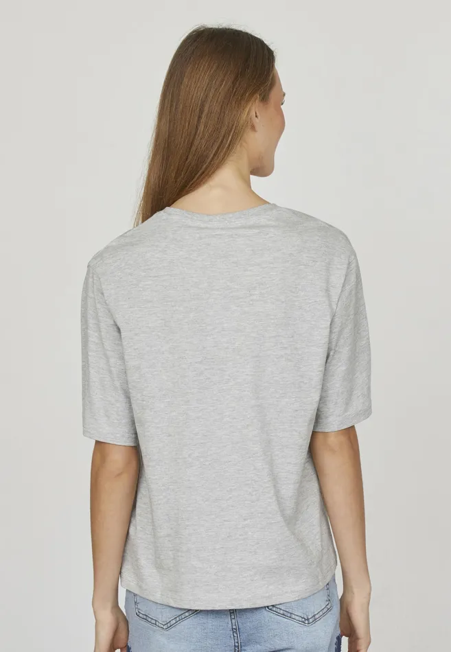Women Sisters Point Tshirts HEDALOOSESS1 L Grey Mel