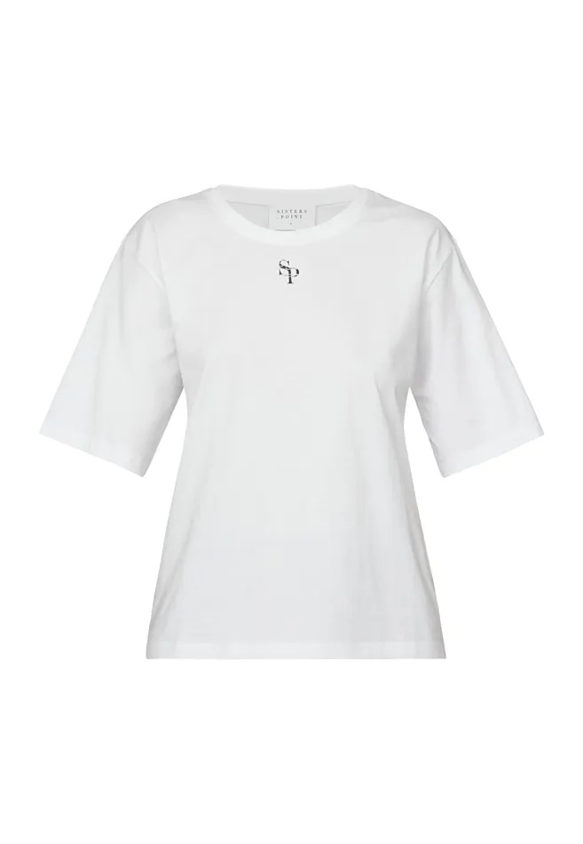 Women Sisters Point Tshirts HEDALOOSESS4 White