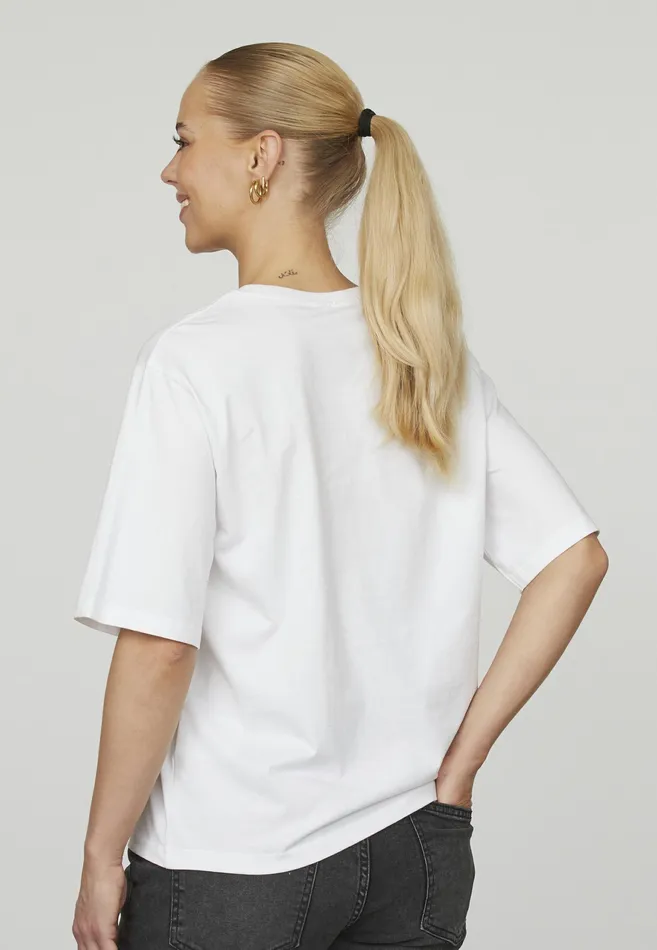 Women Sisters Point Tshirts HEDALOOSESS4 White