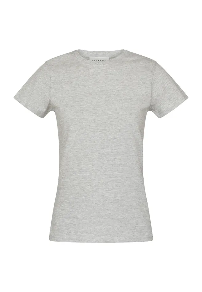Women Sisters Point Tshirts HEDASS1 L Grey Mel