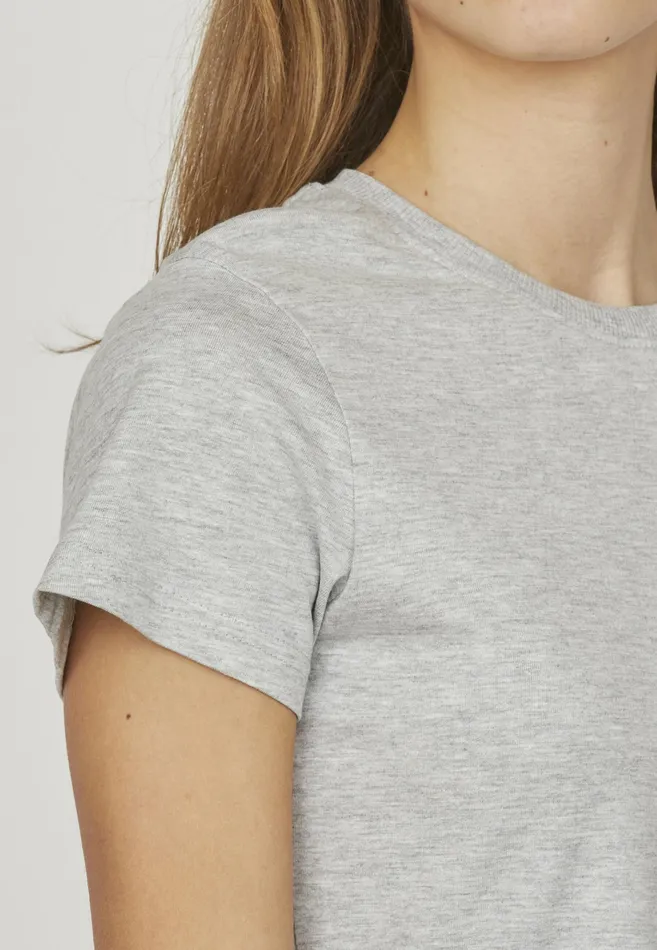 Women Sisters Point Tshirts HEDASS1 L Grey Mel