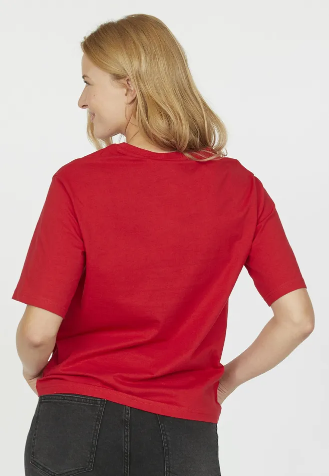 Women Sisters Point Tshirts HEKALOOSESS Rubyblack