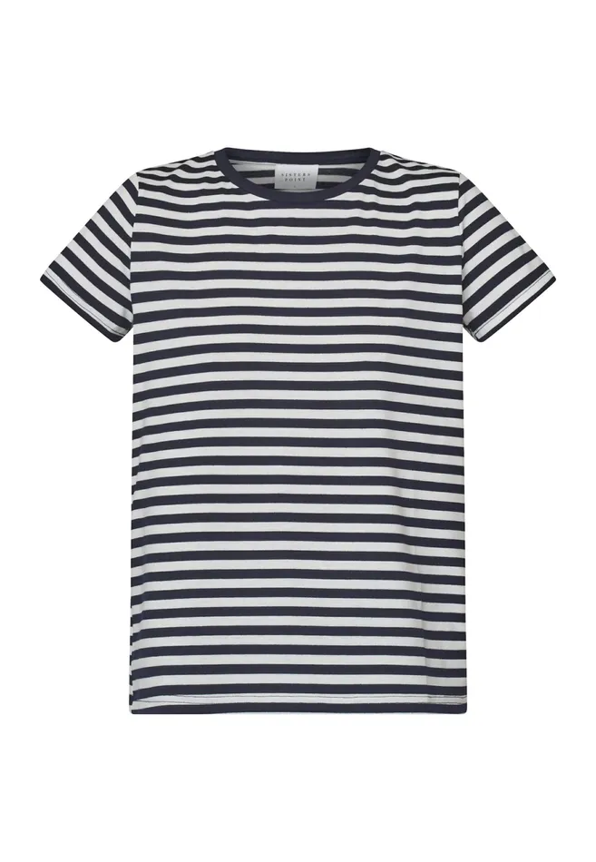 Women Sisters Point Tshirts HICOSS1 Creamnavy