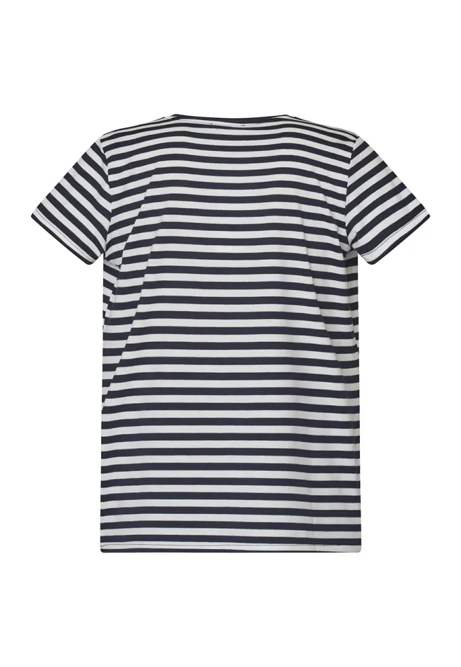 Women Sisters Point Tshirts HICOSS1 Creamnavy