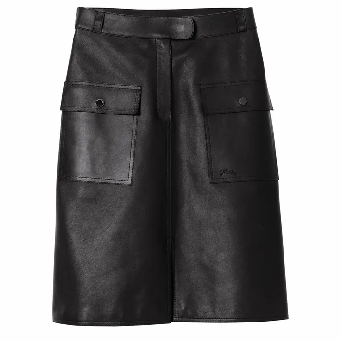 Women Skirt Black Longchamp Dresses and Skirts