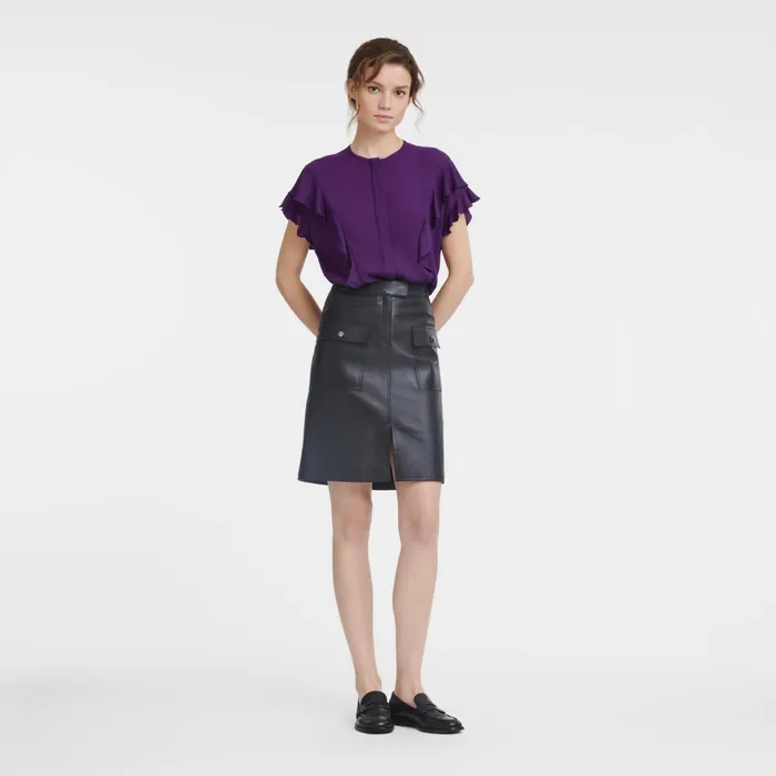 Women Skirt Black Longchamp Dresses and Skirts