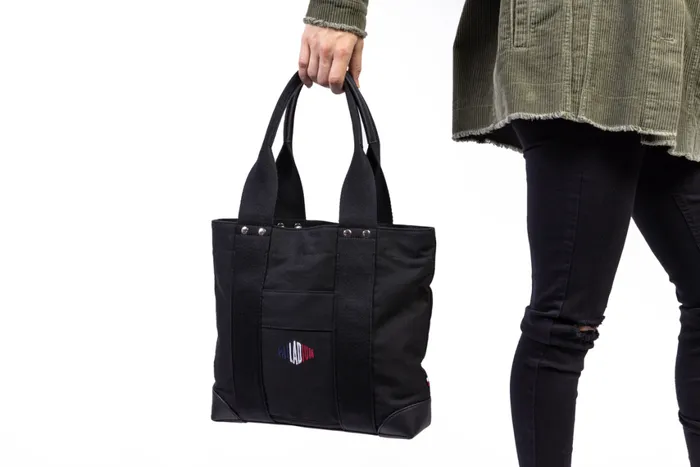 Women SMALL CANVAS TOTEBAG Palladium Bags