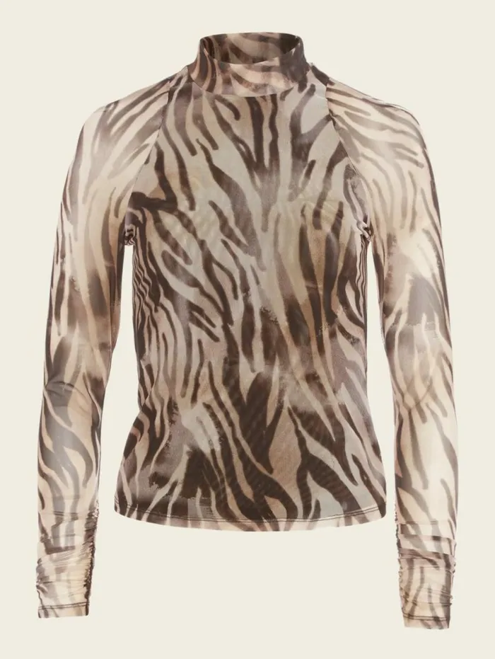 Women Smoke And Mirrors Mesh Top Smoke And Mirrors Print Marciano Tops And Sweaters Women Smoke And Mirrors Mesh Top Smoke And Mirrors Print Marciano Tops And Sweaters