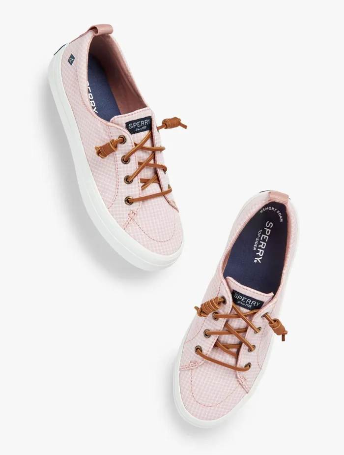 Women Sneakers Talbots Sperry Crest Vibe Sneakers Coralwhite