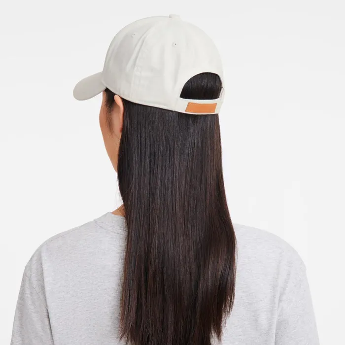 Women Solid Cap White Longchamp Caps and Hats