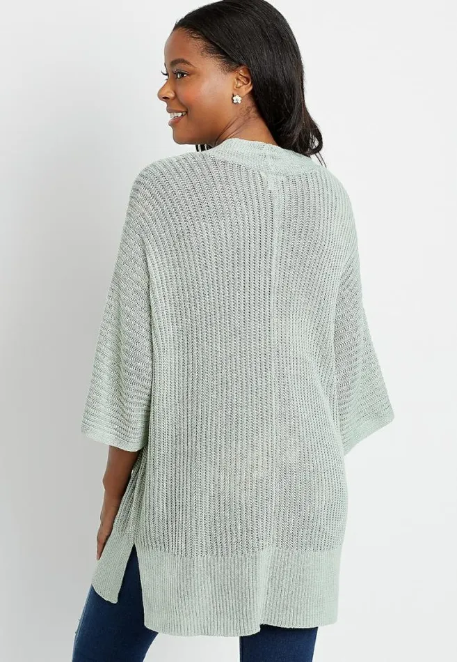 Women Solid Knit Pocket Cardigan Maurices Tops