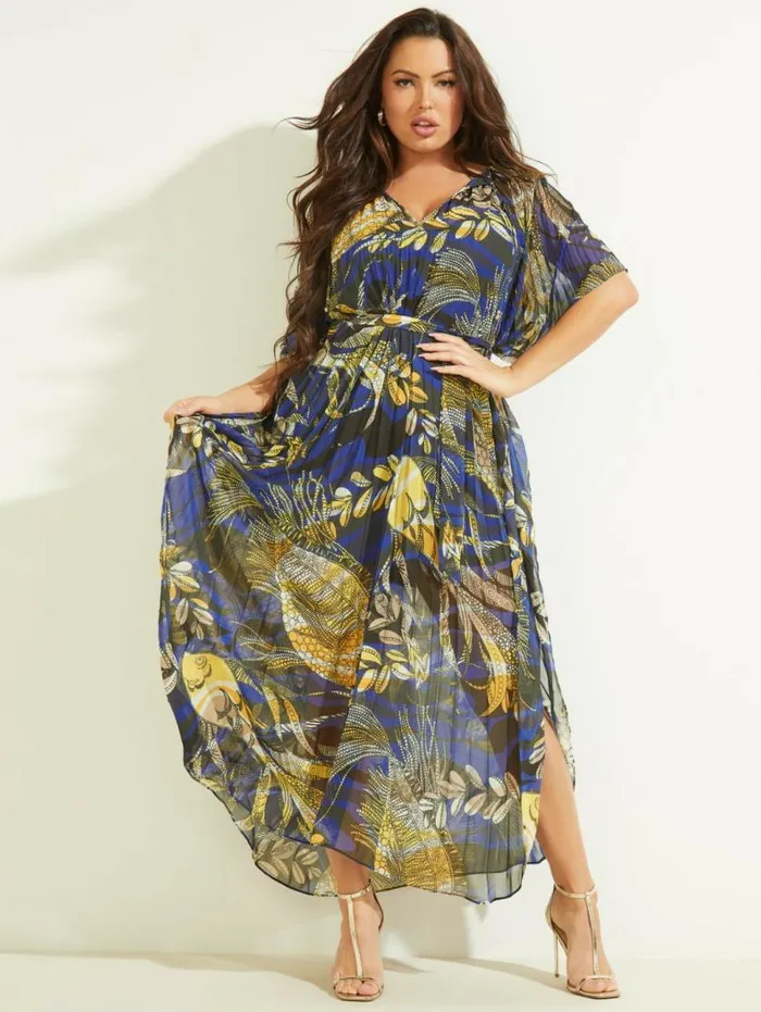 Women Sonora Caftan Dress Aquarius Print Marciano Dresses