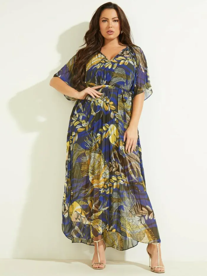 Women Sonora Caftan Dress Aquarius Print Marciano Dresses Women Sonora Caftan Dress Aquarius Print Marciano Dresses