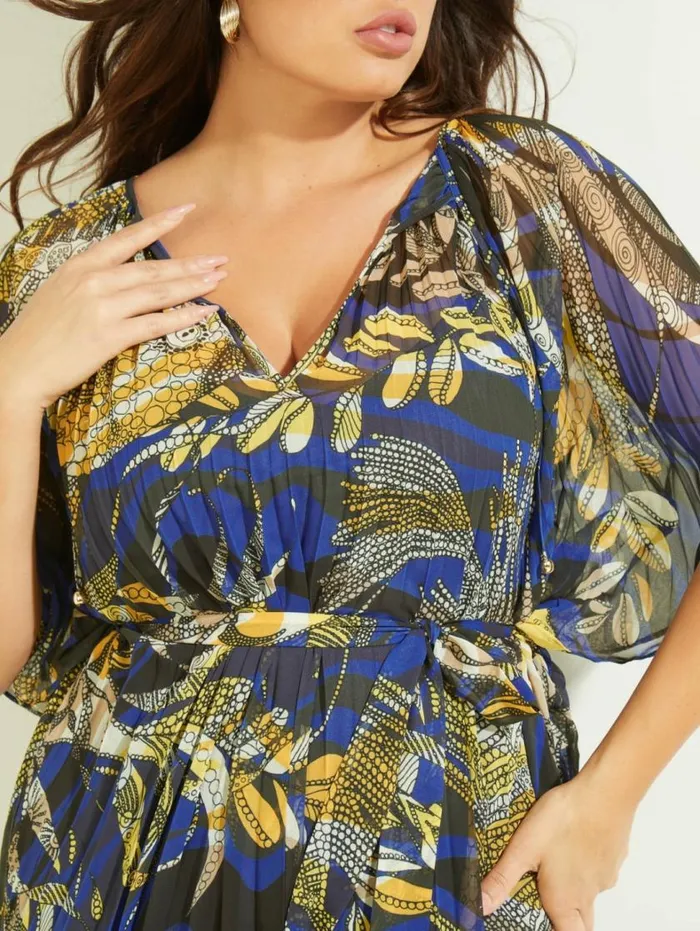 Women Sonora Caftan Dress Aquarius Print Marciano Dresses Women Sonora Caftan Dress Aquarius Print Marciano Dresses