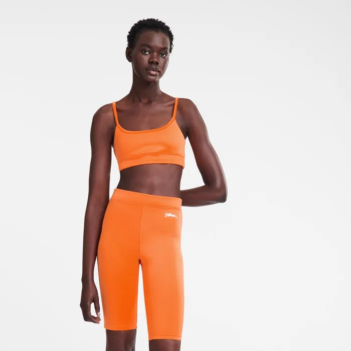 Women Sport Bra Orange Longchamp Tops and Blouses
