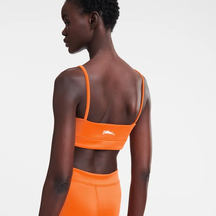Women Sport Bra Orange Longchamp Tops and Blouses