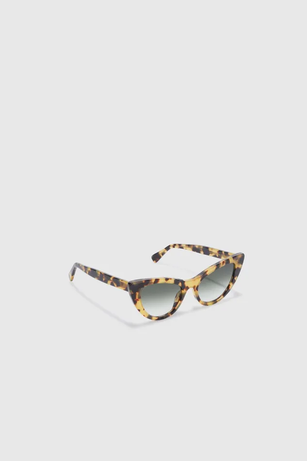 Women Sunglasses Ermanno Scervino Cateye Model LGR Sunglasses Leopard Print 8211 Ermanno Scervino Leopard Print