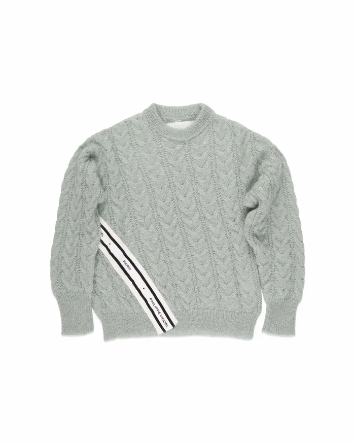 Women Sweater 8211 Green Paris Philippe Model Paris Knitwear And Sweatshirts