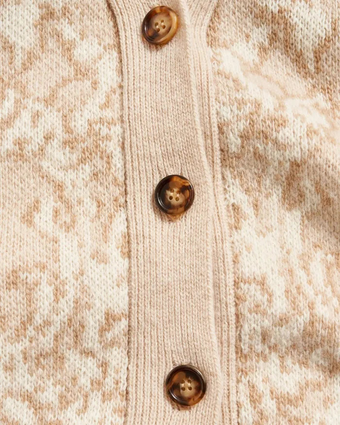 Women Sweaters and Knits Billy Reid Boyfriend Cardigan Ivorybeige
