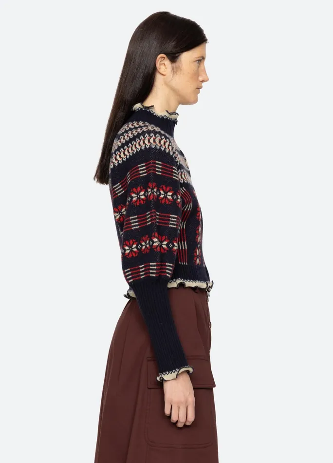 Women Sweaters Sea New York Ayla Cardigan Multi
