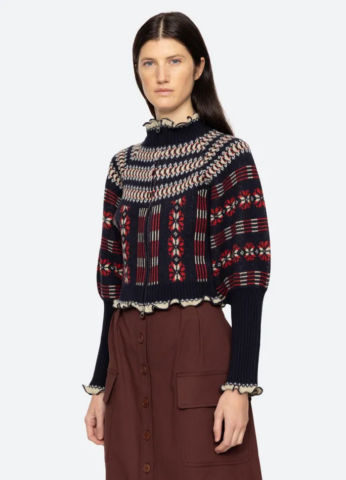 Women Sweaters Sea New York Ayla Cardigan Multi