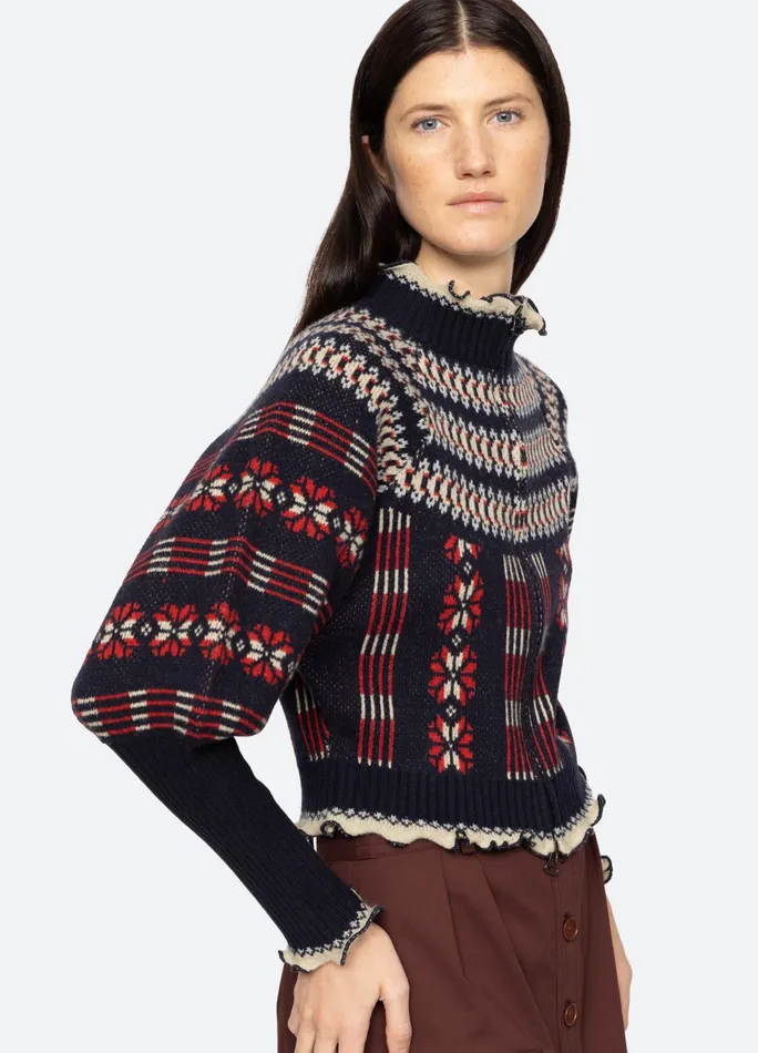 Women Sweaters Sea New York Ayla Cardigan Multi