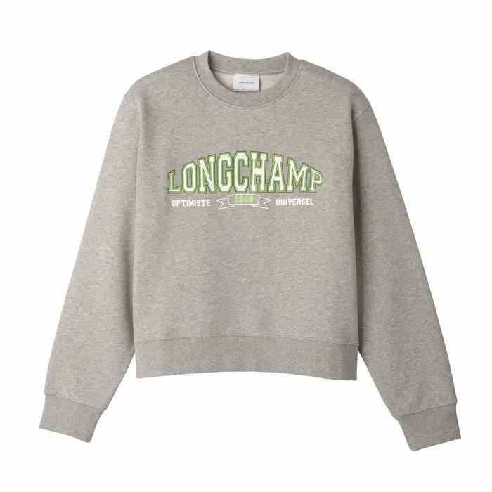 Women Sweatshirt Grey Longchamp Tops and Blouses