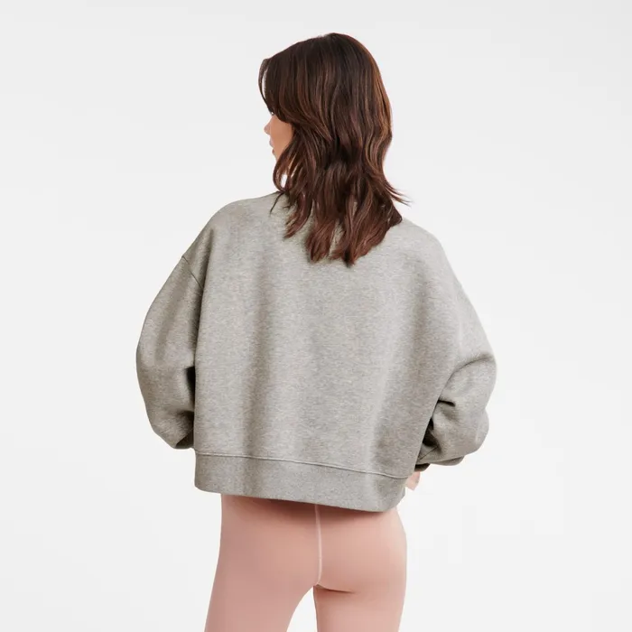 Women Sweatshirt Grey Longchamp Tops and Blouses