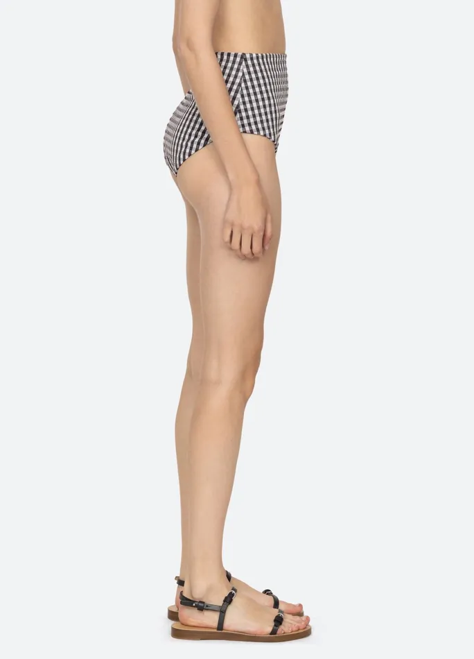 Women Swimwear Sea New York Pucker Bikini Bottom Multi