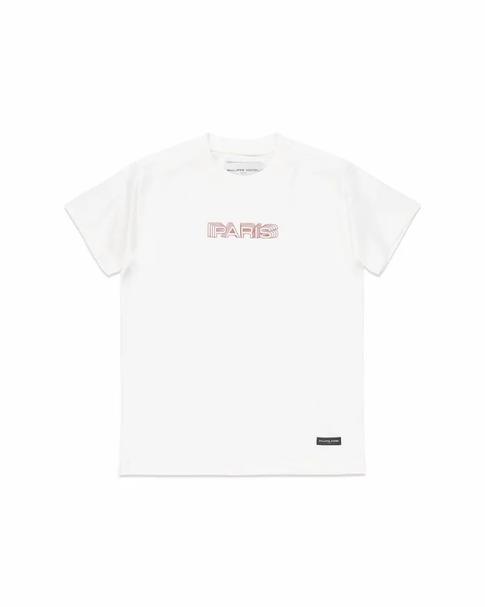 Women TShirt 8211 White Paris Philippe Model Paris TShirts And Shirts