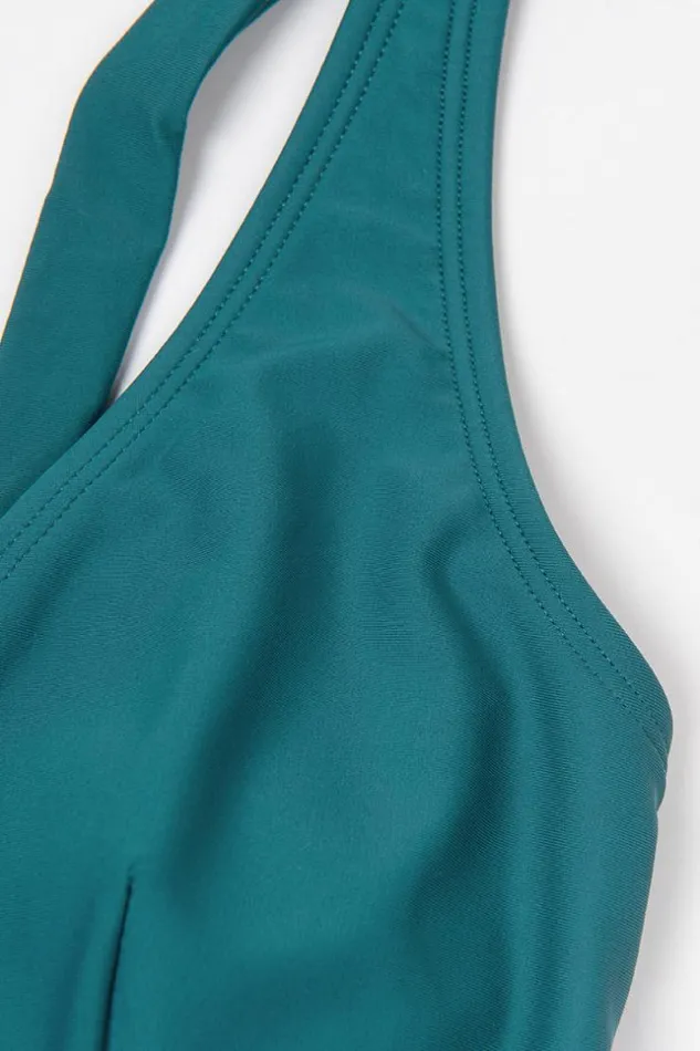 Women Tankini Cupshe Grace BayRuffled Tankini And High Waist Bikini Set Green