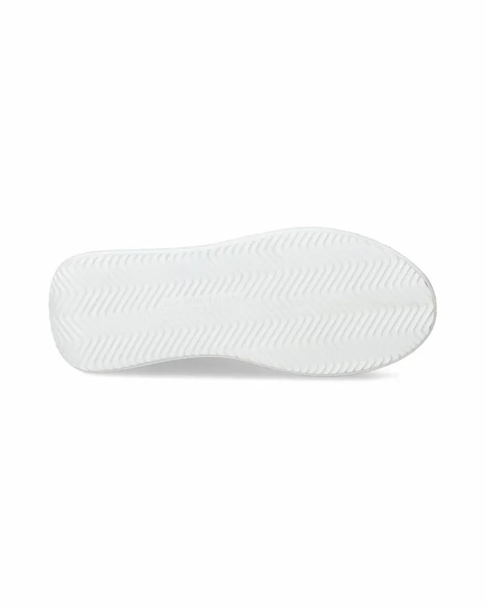 Women TempleWhiteBlack Low Sneakers Philippe Model Paris Minimal