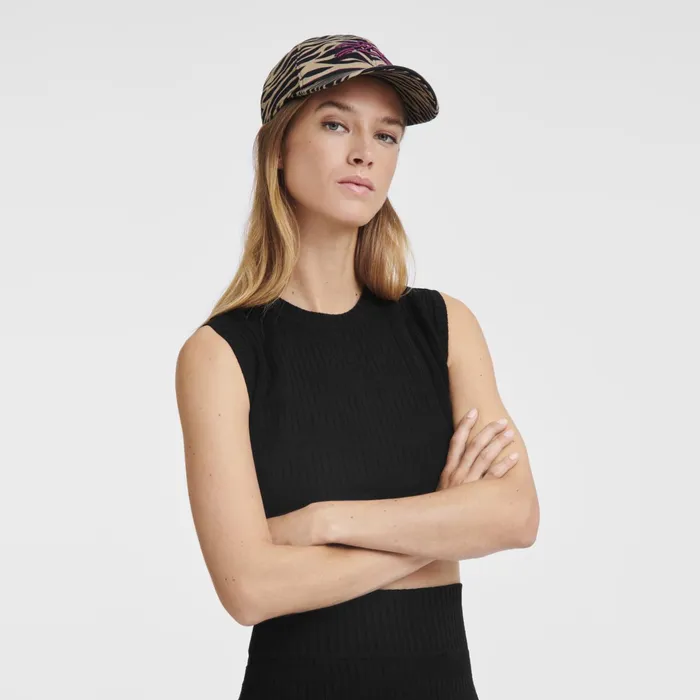 Women Tiger Cap Oat Longchamp Caps and Hats