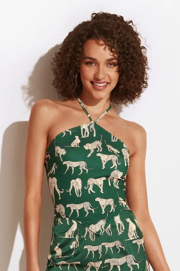 Women Tops Cupshe Ashleigh Vneck Sleeveless Backless Top Multicolor
