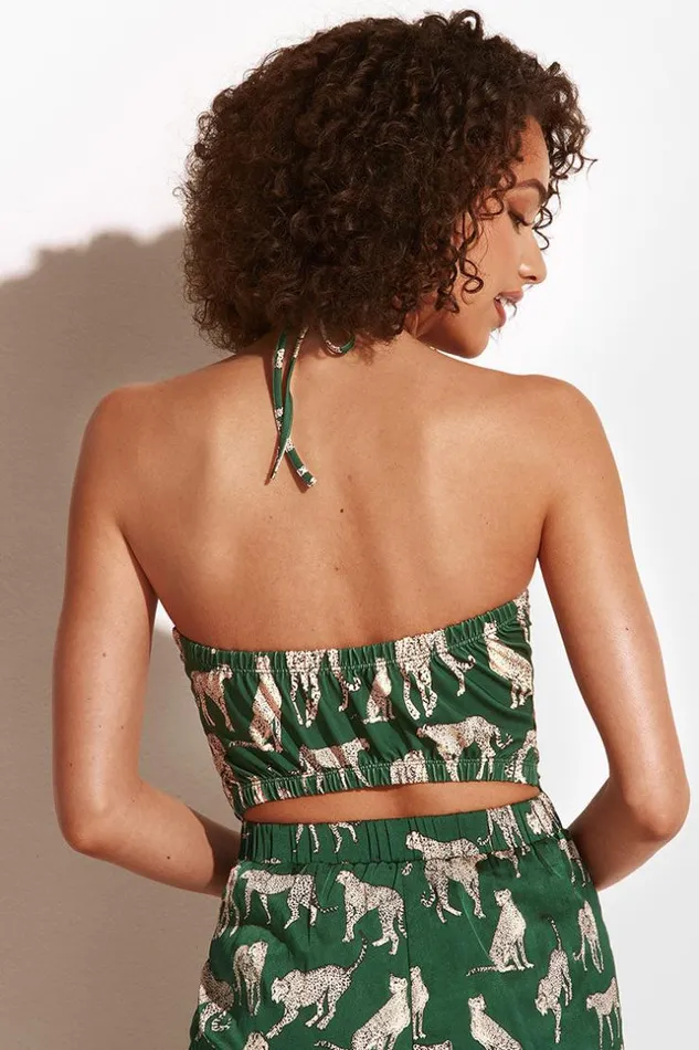 Women Tops Cupshe Ashleigh Vneck Sleeveless Backless Top Multicolor