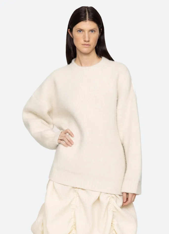 Women Tops Sea New York Devana Knit Top White