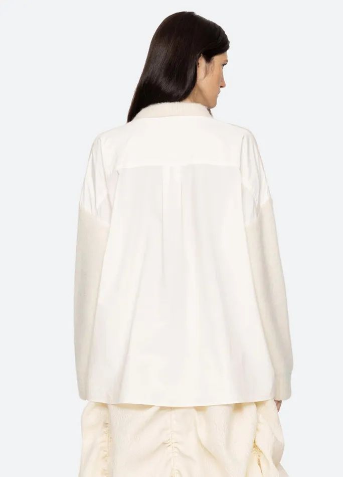 Women Tops Sea New York Devana Knit Top White
