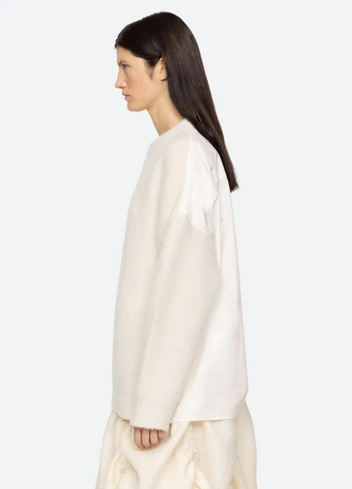 Women Tops Sea New York Devana Knit Top White