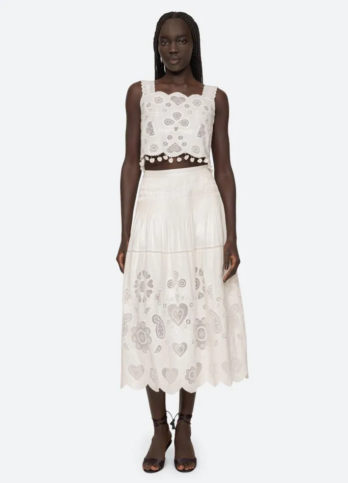 Women Tops Sea New York Jeanetta Top White