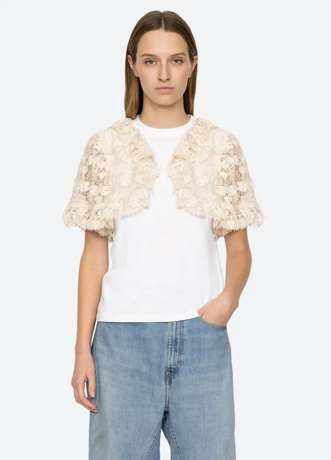 Women Tops Sea New York Kristeen Top White