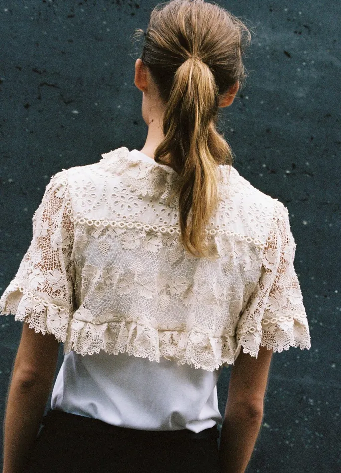 Women Tops Sea New York Kristeen Top White