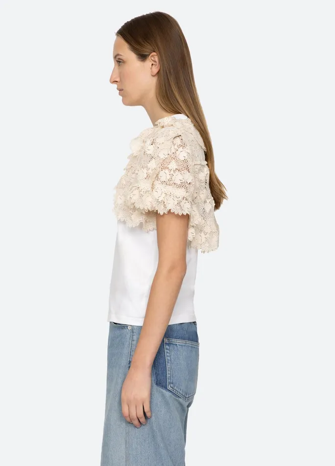 Women Tops Sea New York Kristeen Top White