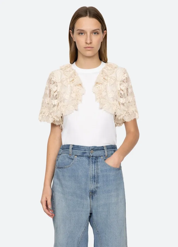Women Tops Sea New York Kristeen Top White