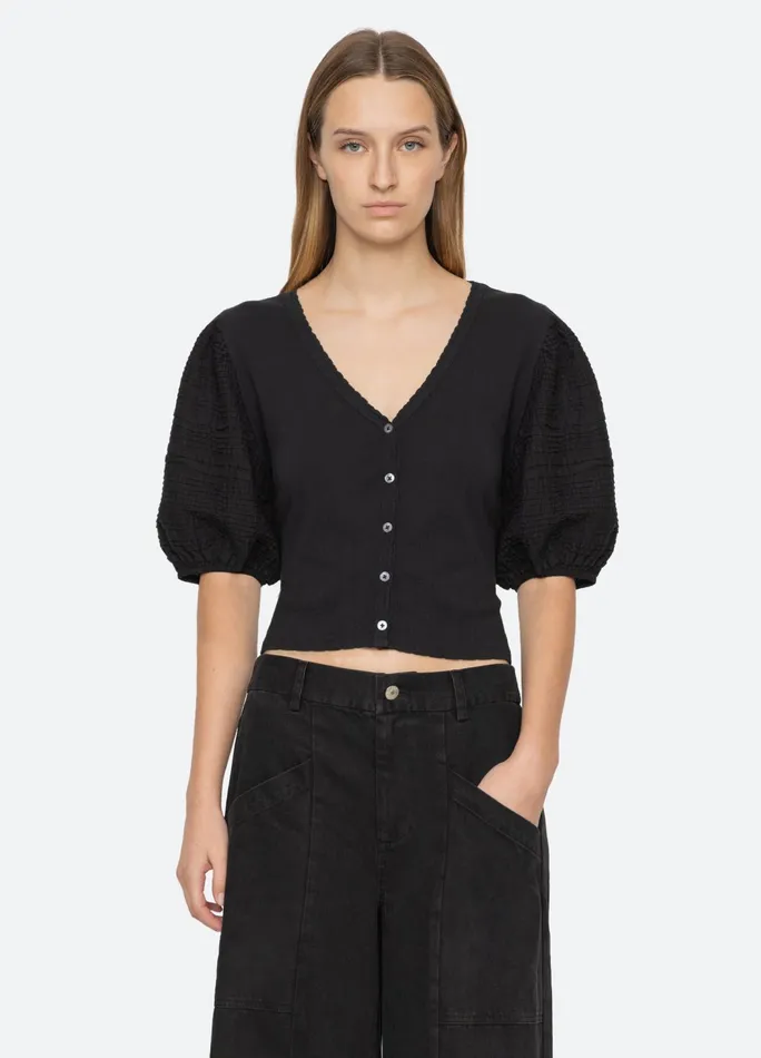 Women Tops Sea New York Myra Top Black