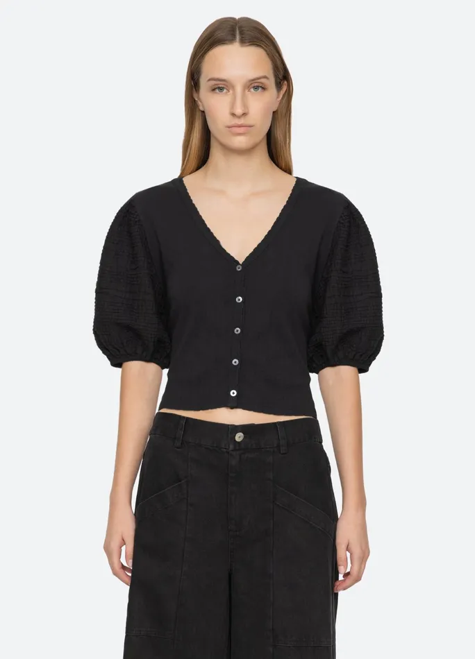 Women Tops Sea New York Myra Top Black