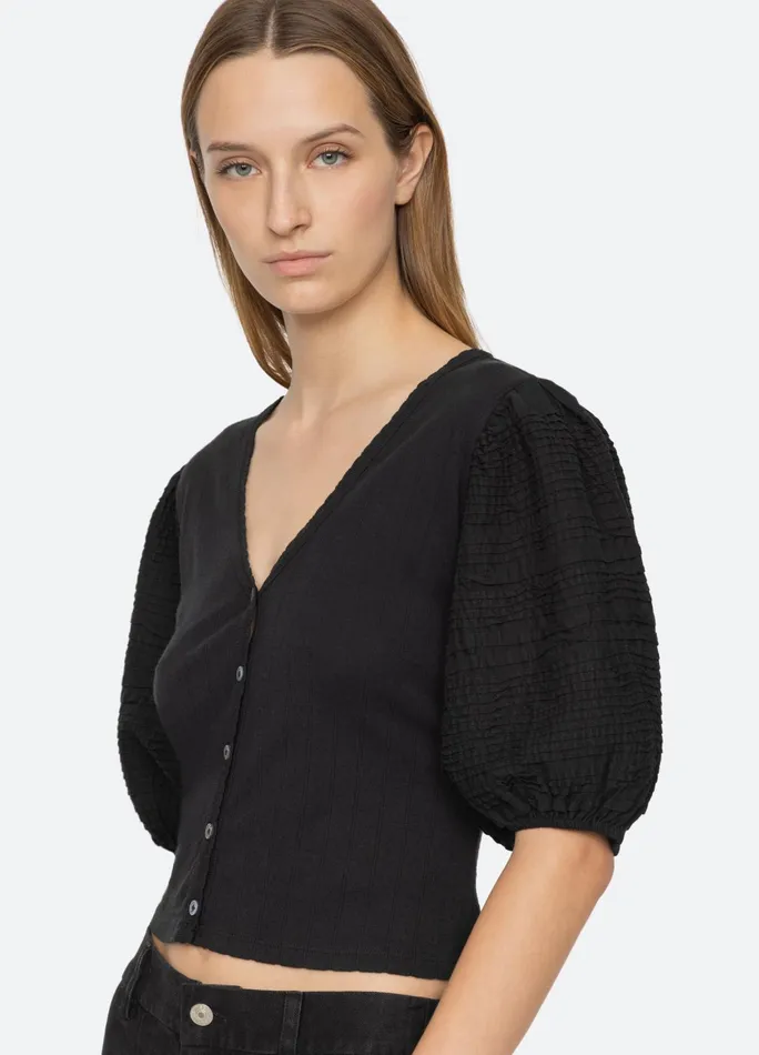 Women Tops Sea New York Myra Top Black