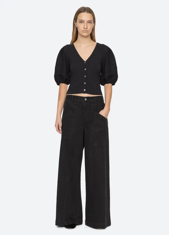 Women Tops Sea New York Myra Top Black