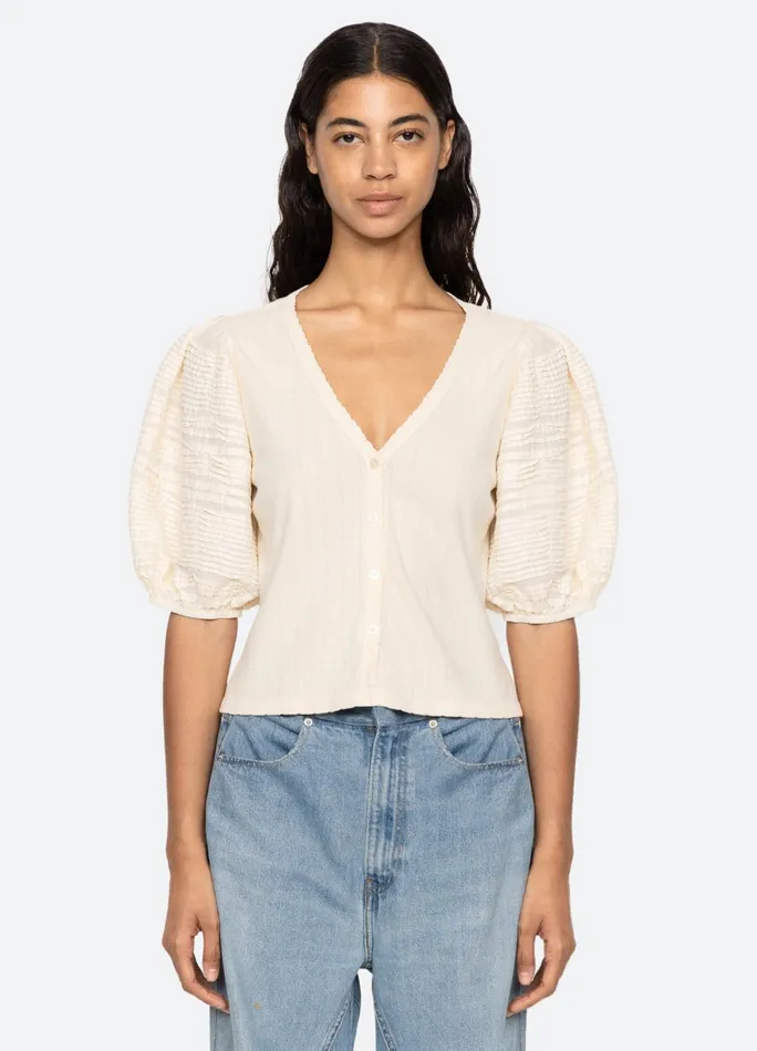 Women Tops Sea New York Myra Top Black