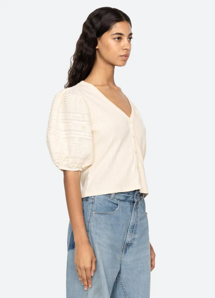 Women Tops Sea New York Myra Top Black